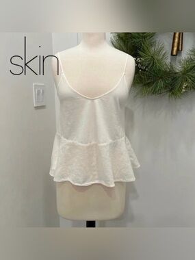Skin Cotton Chamise, Size XS, in Cream